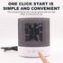 Electric Warmer Heating Fans Colorful 400ML Air Humidifier